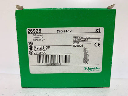 Schneider Electric 26925 Auxiliary Contact - Chase Surplus