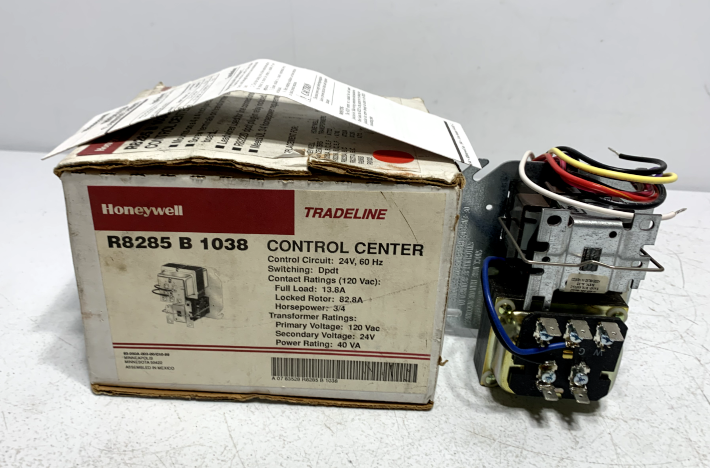 Honeywell R8285B1038 Fan Center Control