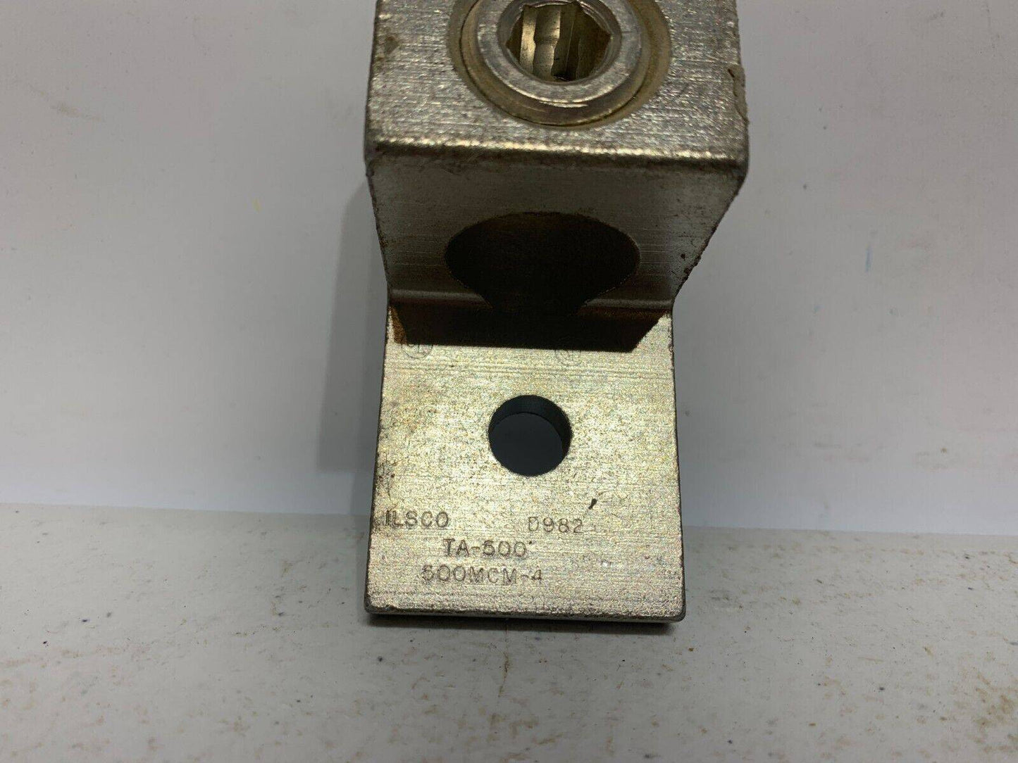 ILSCO D982 TA-500 Aluminum Mechanical Lug Single Port 1 Hole AL9CU - Chase Surplus