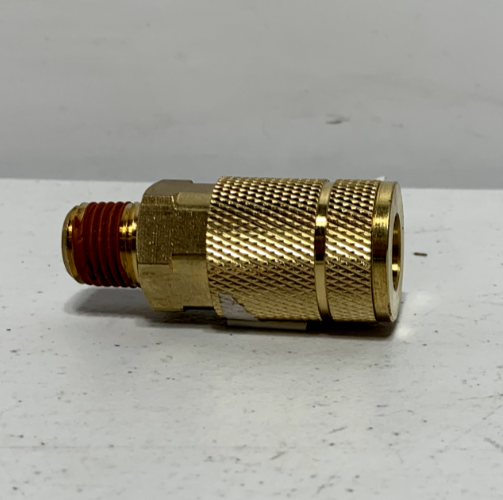 Husky 661 558 Pressure Washer 1/4" Adapter To 1/4" Male Brass Coupling Converter