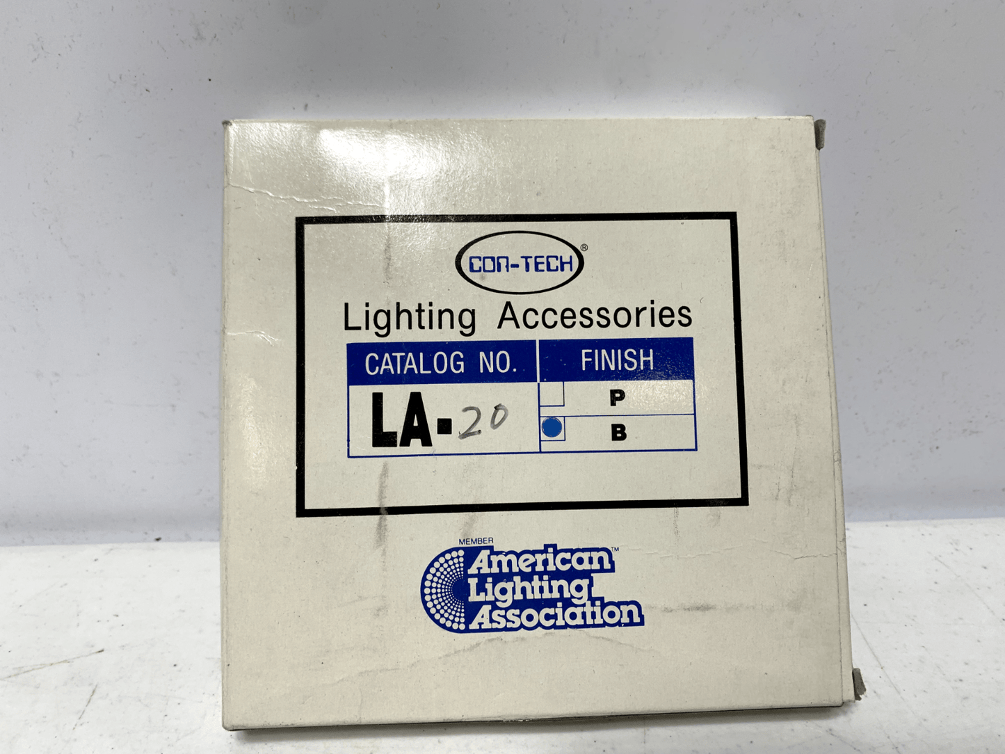 Con-Tech LA-20 Black Track Light End Feed Kit LA-20-B (lot of 3) - Chase Surplus