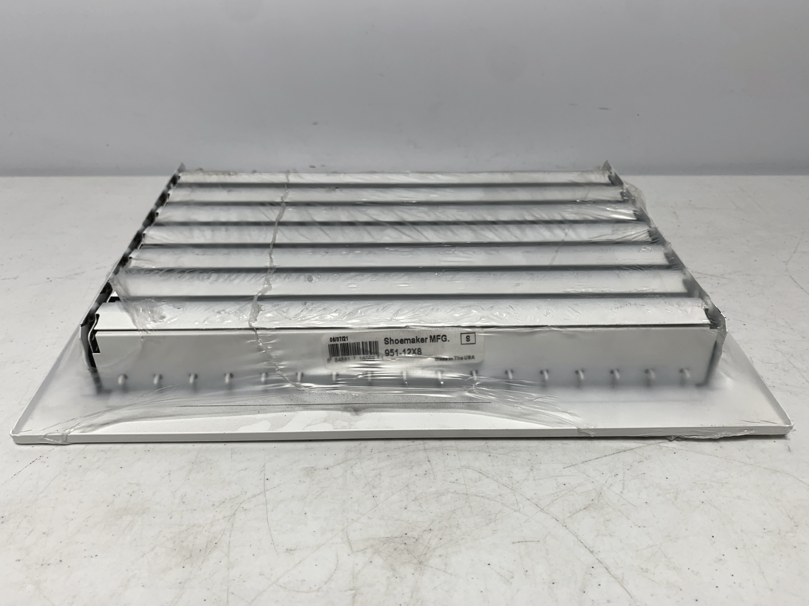 Shoemaker 951-12X8 Return Air Grille White 12 x 8 - Chase Surplus