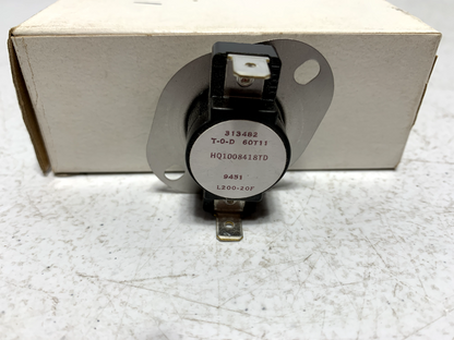 ICP 1008418 Limit Switch HQ1008418TD 200°F-20 LB