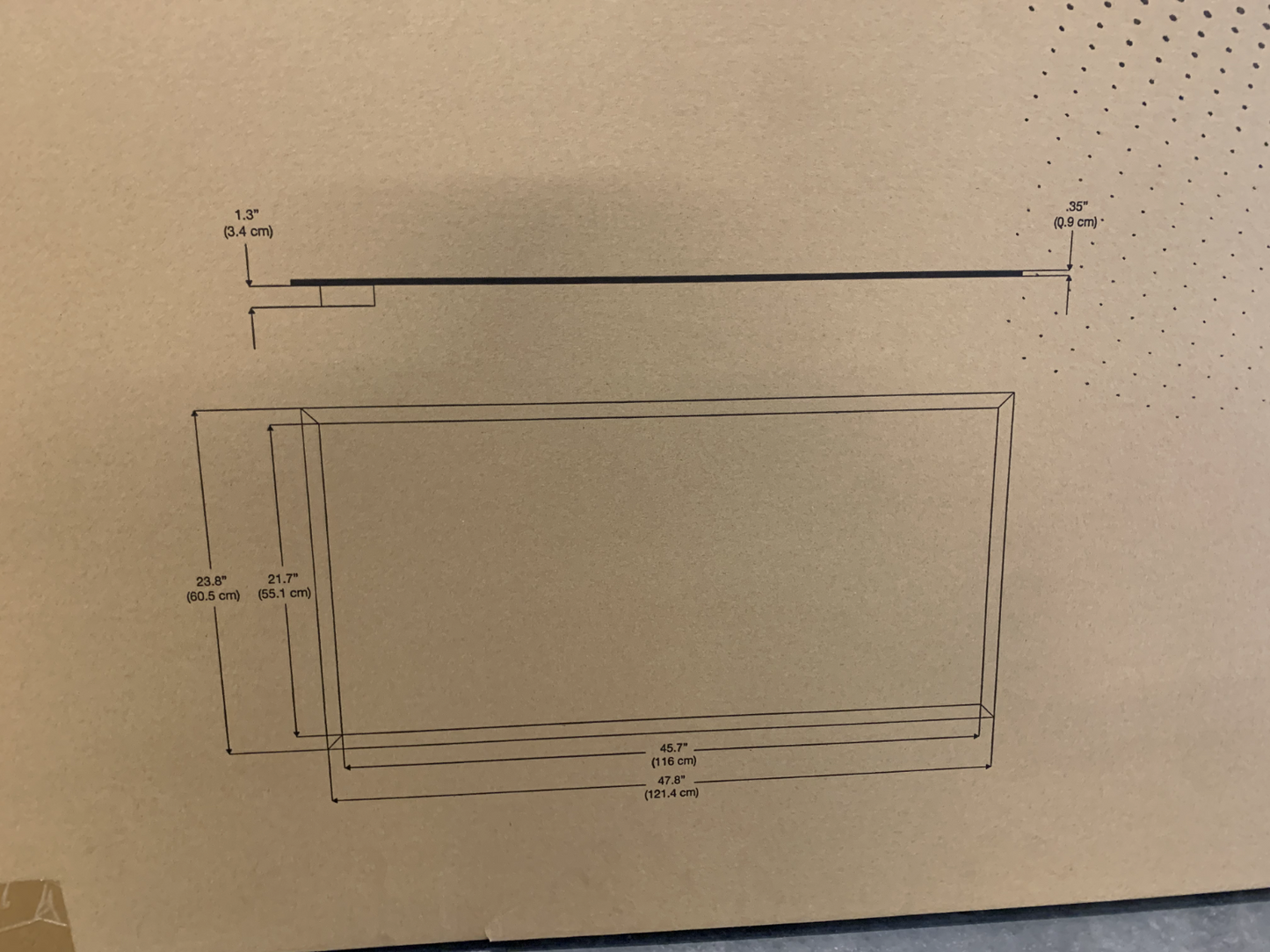 Sylvania 61592-0 LED Troffer Light 2x4 Edge Lit Panel 4000K Dimmable