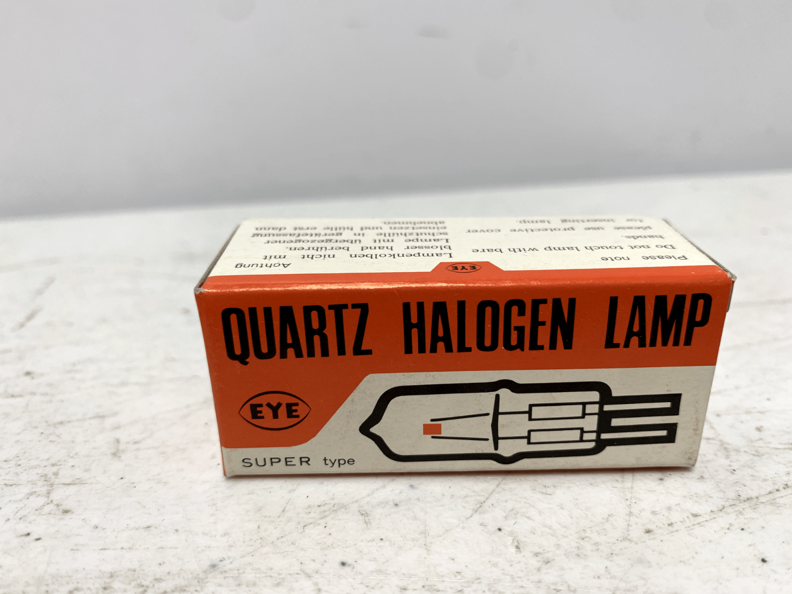 EYE JC Quartz Halogen Lamp 12V 75W 20H/G2 (lot of 10) - Chase Surplus