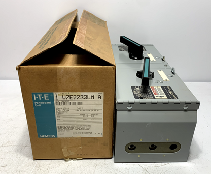 Siemens V7E2233LM Twin Panel Mount Switch 100 Amp 2 Pole 240V