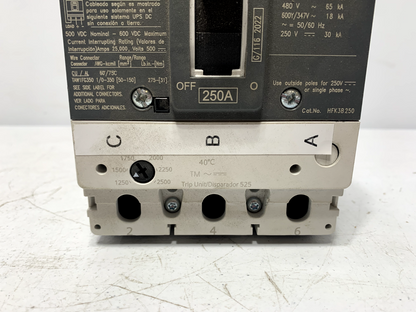 Siemens HFK3B250 Circuit Breaker 250A 3P Module Type HFGB