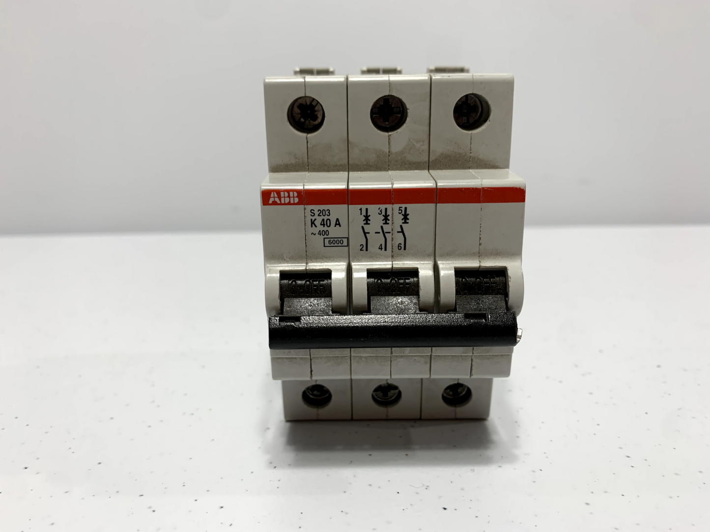 ABB S203-K40 Circuit Breaker K Curve 3 Pole 40A