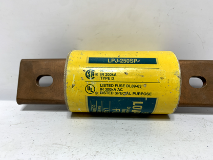 Cooper Bussmann LPJ-250SP Dual-Element Time Delay Fuse Class J 250 Amp 600V