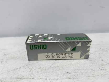 USHIO JC 12V 100W Halogen Bulb GY6.35 (lot of 4) - Chase Surplus