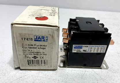 Mars 17435 Definite Purpose Contactor 40 Amp 3-Pole w/Lugs 24VAC