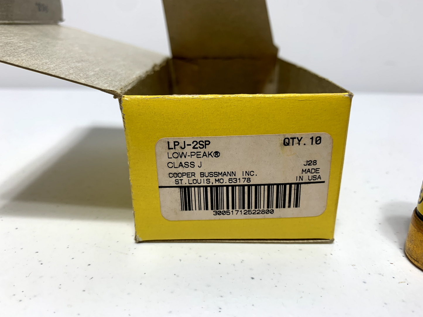 Cooper Bussmann LPK-2SP Low-Peak Time Delay Fuse 2 Amp 600VAC (lot of 4)