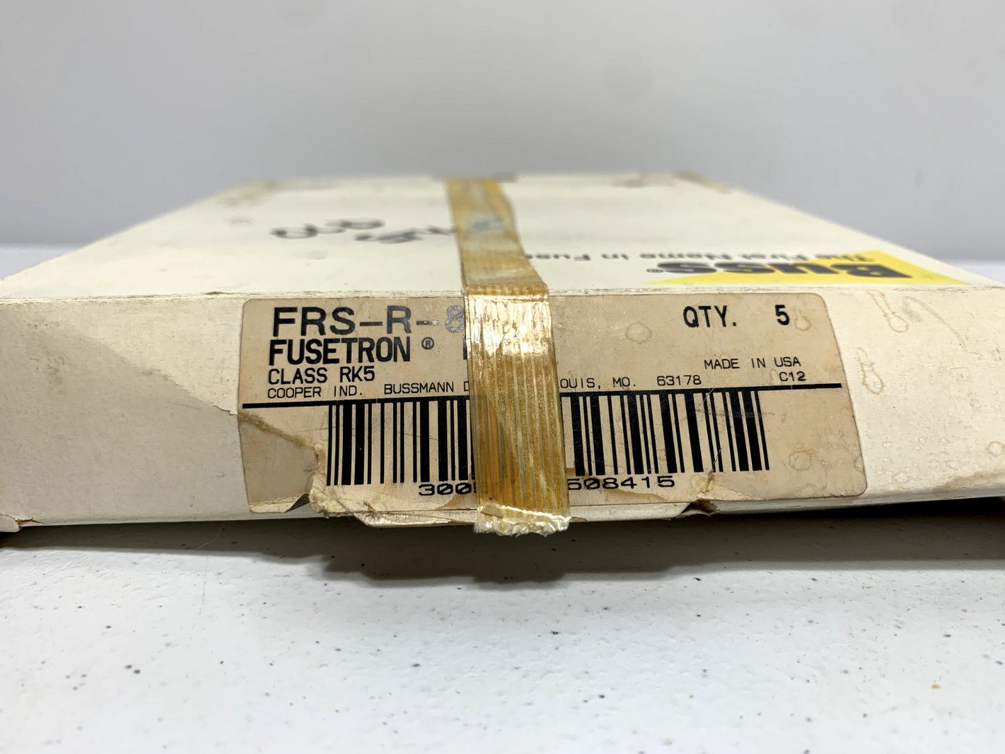 Cooper Bussmann FRS-R-80 Fusetron Time-Delay Current Limiting RK5 Fuse 600V 80A