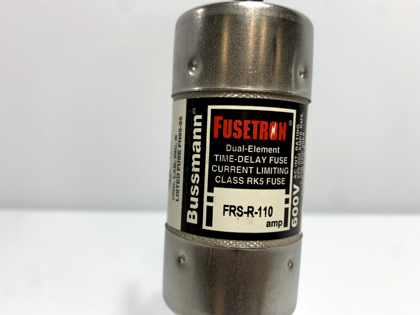 Cooper Bussmann FRS-R-110 Fusetron Dual Element Class RK5 Time Delay Fuse 110A