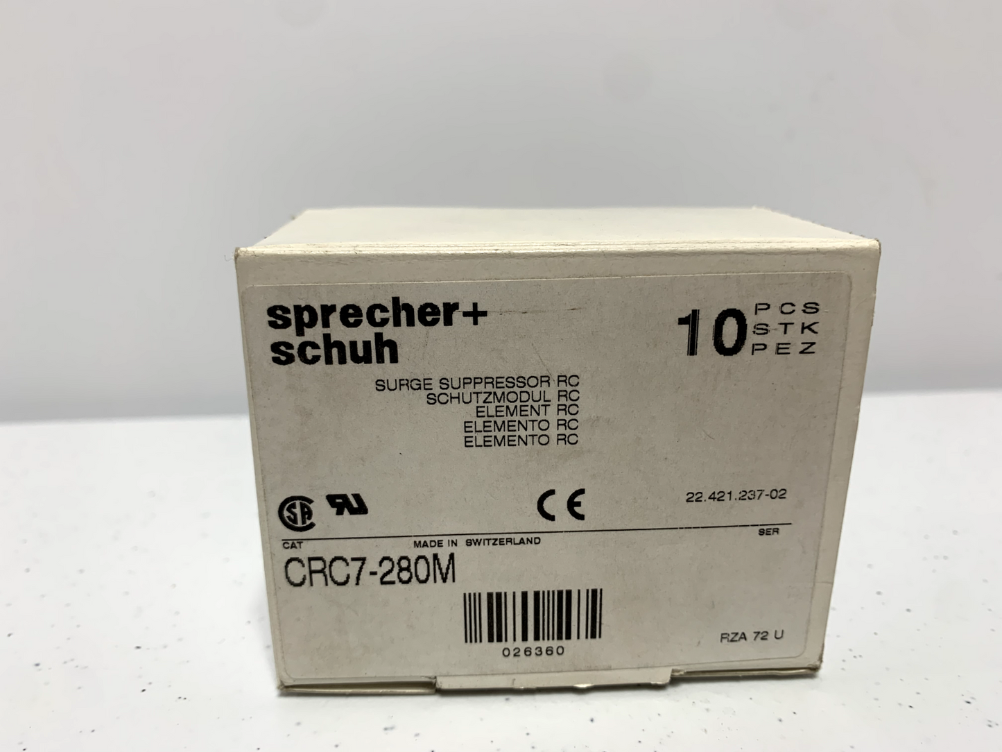 Sprecher & Schuh CRC7-280M Surge Suppressor (lot of 3)