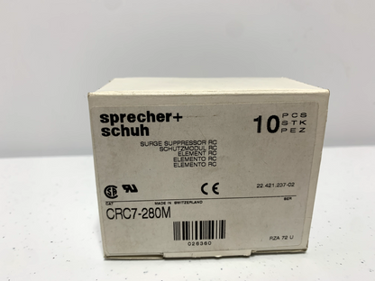 Sprecher & Schuh CRC7-280M Surge Suppressor (lot of 3)