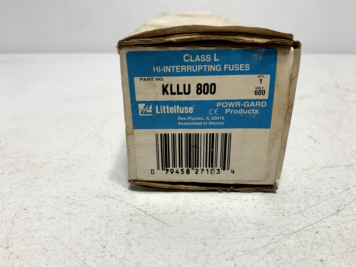 Cooper Bussmann KLLU-800 Littelfuse Class L Time Delay Fuse 600VAC 800 Amp