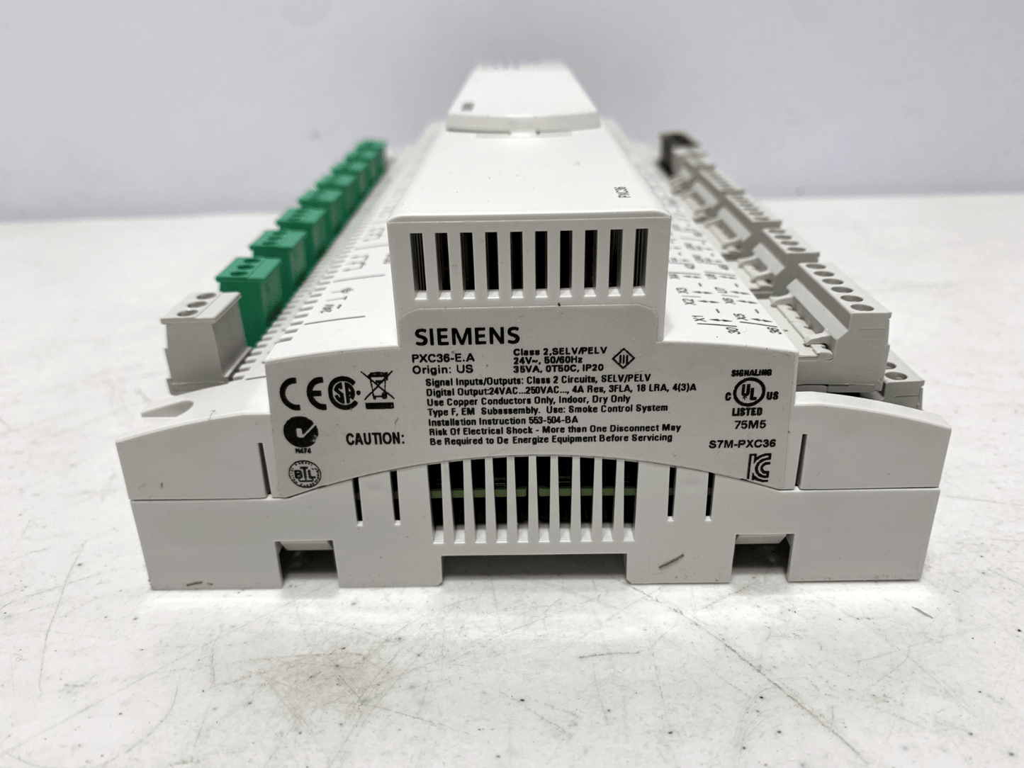 Siemens PXC36-E.A Automation Station 24VAC 36 point for BACnet Networks - Chase Surplus