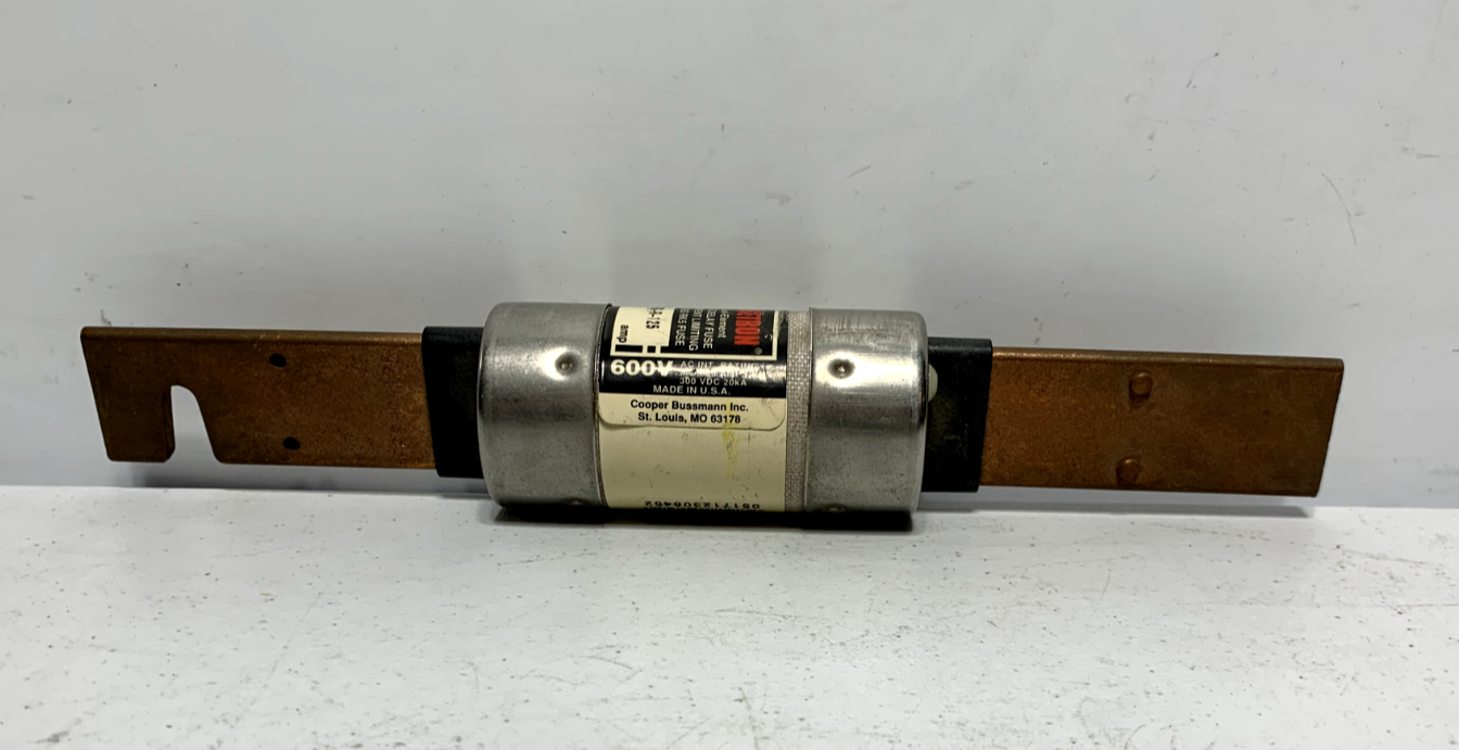 Cooper Bussmann FRS-R-125 Time-Delay Current Limiting Fuse Dual Element 125A 600V