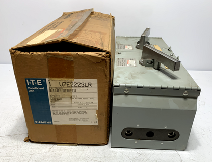 Siemens V7E2223LR Vacu-Break Type VB Fused Panelboard Switch 250V 60/100 Amp 2P