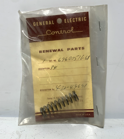 General Electric 6960051G68 Interlock Contract Spring