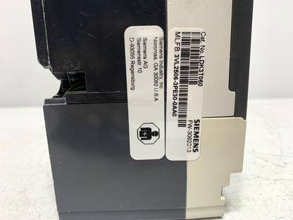 Siemens LDK3T060B Circuit Breaker VL Series 60A 3-Pole 600Y/347 VAC 18 kA