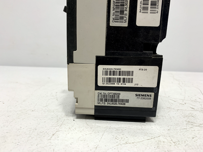 Siemens NFG3F250 Circuit Breaker 250A 600VDC 3 Pole