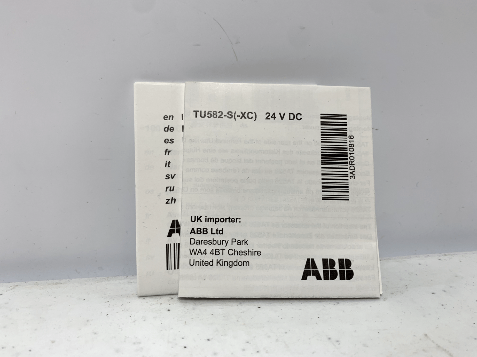 ABB 1SAP281200R0001 Safety I/O Terminal Unit TU582-S - Chase Surplus