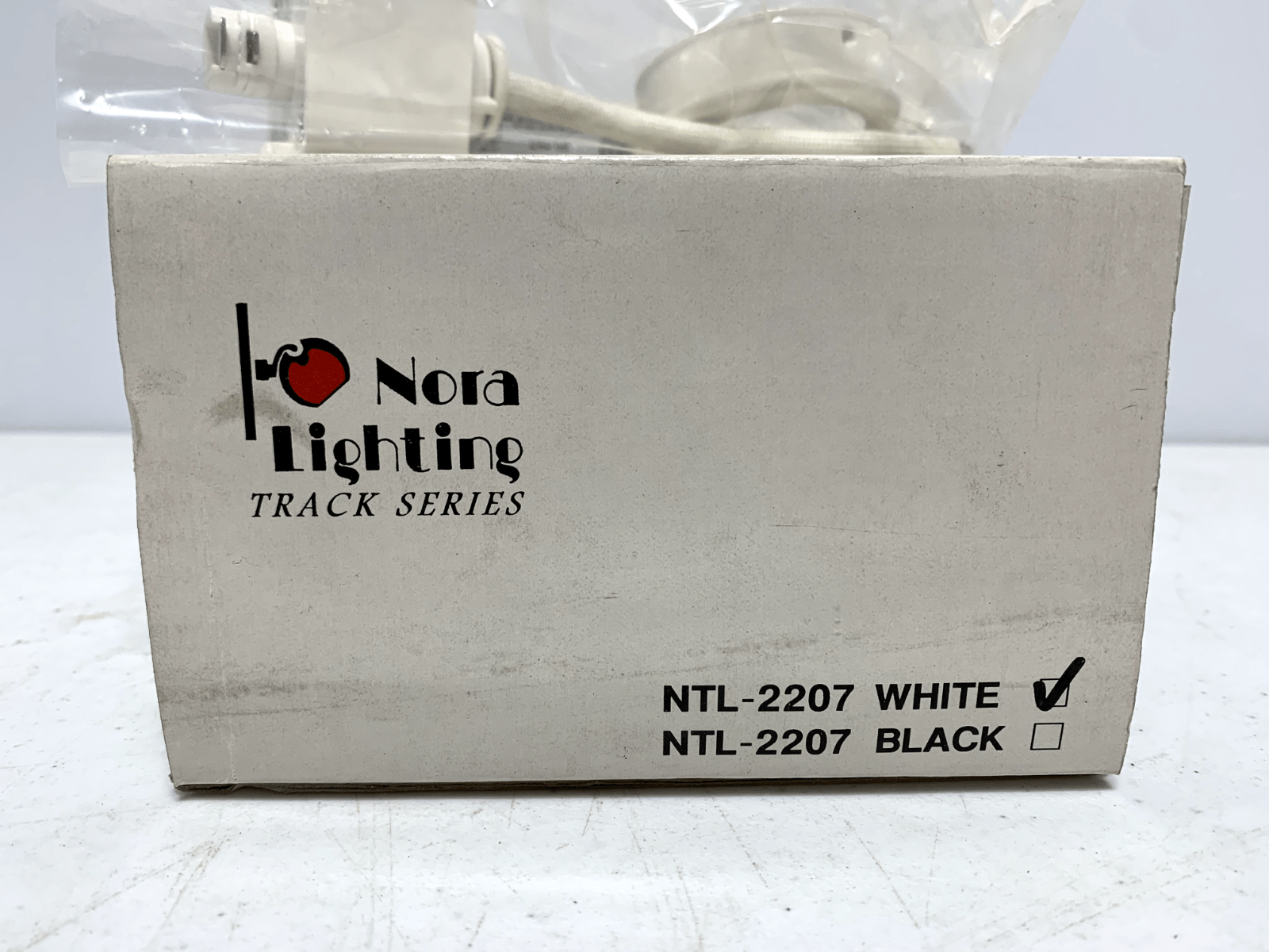 Nora Lighting NTL-2207 Gimbal Ring Track Fixture 50W 12V w/ Glass Lens - Chase Surplus