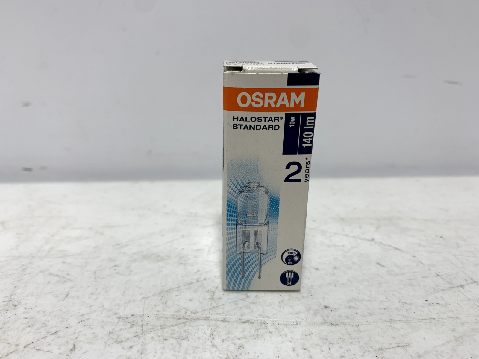 Osram 64415 Photo Projection Bulbs 10W 12V T4 Shape G4 Base (lot of 5) - Chase Surplus