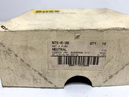 Cooper Bussmann NTS-R-30 Neutral