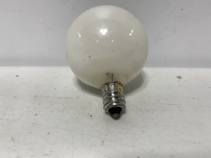 Philips 15G161/2C/W Decor Globe Light Bulb White 15W P03814 (lot of 6) - Chase Surplus