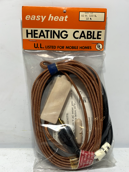 Easy Heat MN-12 Heating Cable 60W 120V 12ft