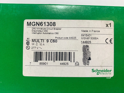 SCHNEIDER ELECTRIC BREAKER MGN61308 MULTI 9 10 AMP - Chase Surplus