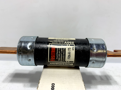 Cooper Bussmann FRN-R-175 Fusetron Dual Element Time-Delay RK5 Fuse 175A 250V