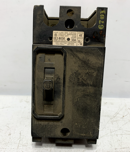 Siemens EE2-B050 Circuit Breaker 2 Pole 50 Amp 240V