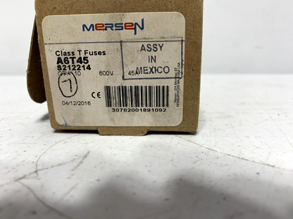 Mersen A6T45 Fuse Class T 45A