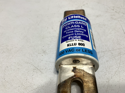 Cooper Bussmann KLLU-800 Littelfuse Class L Time Delay Fuse 600VAC 800 Amp