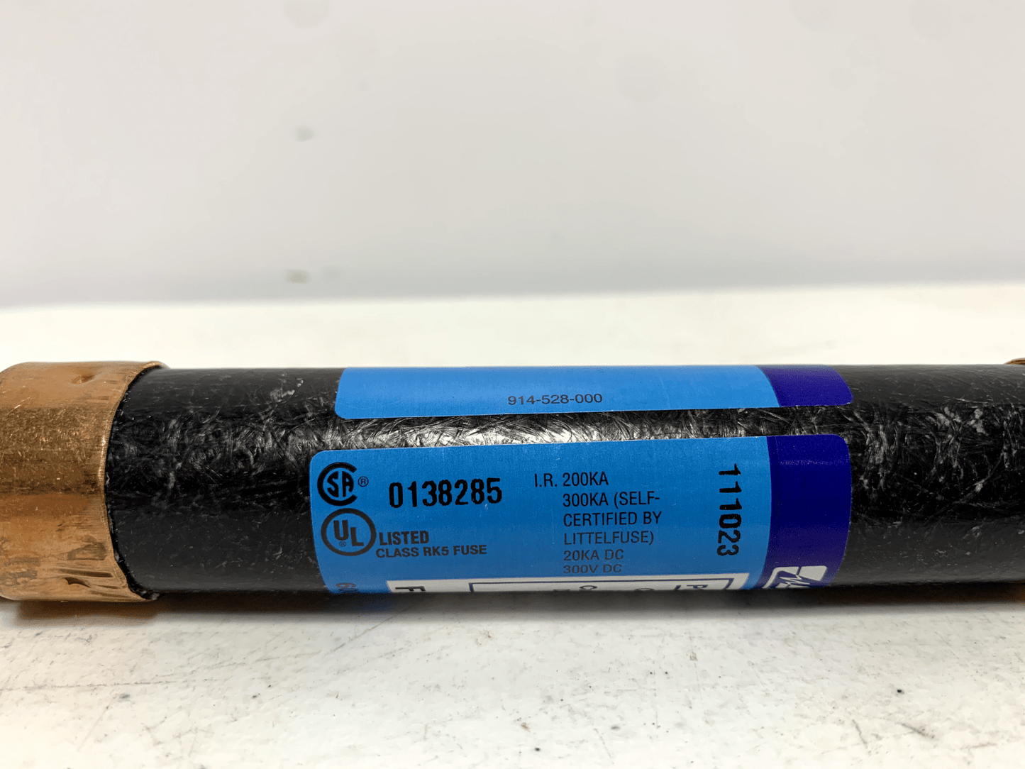 Littelfuse FLSR-50 Powr-Gard Dual Element Time Delay Fuse RK5 600V (lot of 2) - Chase Surplus