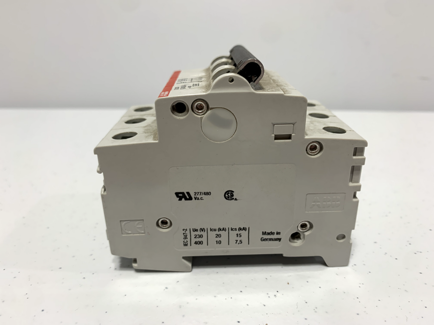 ABB S203-K40 Circuit Breaker K Curve 3 Pole 40A