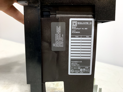 Square D HLA36050 Circuit Breaker I-Line 50A 3 Pole 50kA