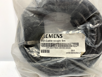 Siemens 6AV7860-0BH50-0AA0 DVI-Cable Single 5m