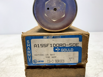 Gould Shawmut A155F1D0R0-50E Amp-Trape Fuse 15.5KV 50E Amp CS-3 Series