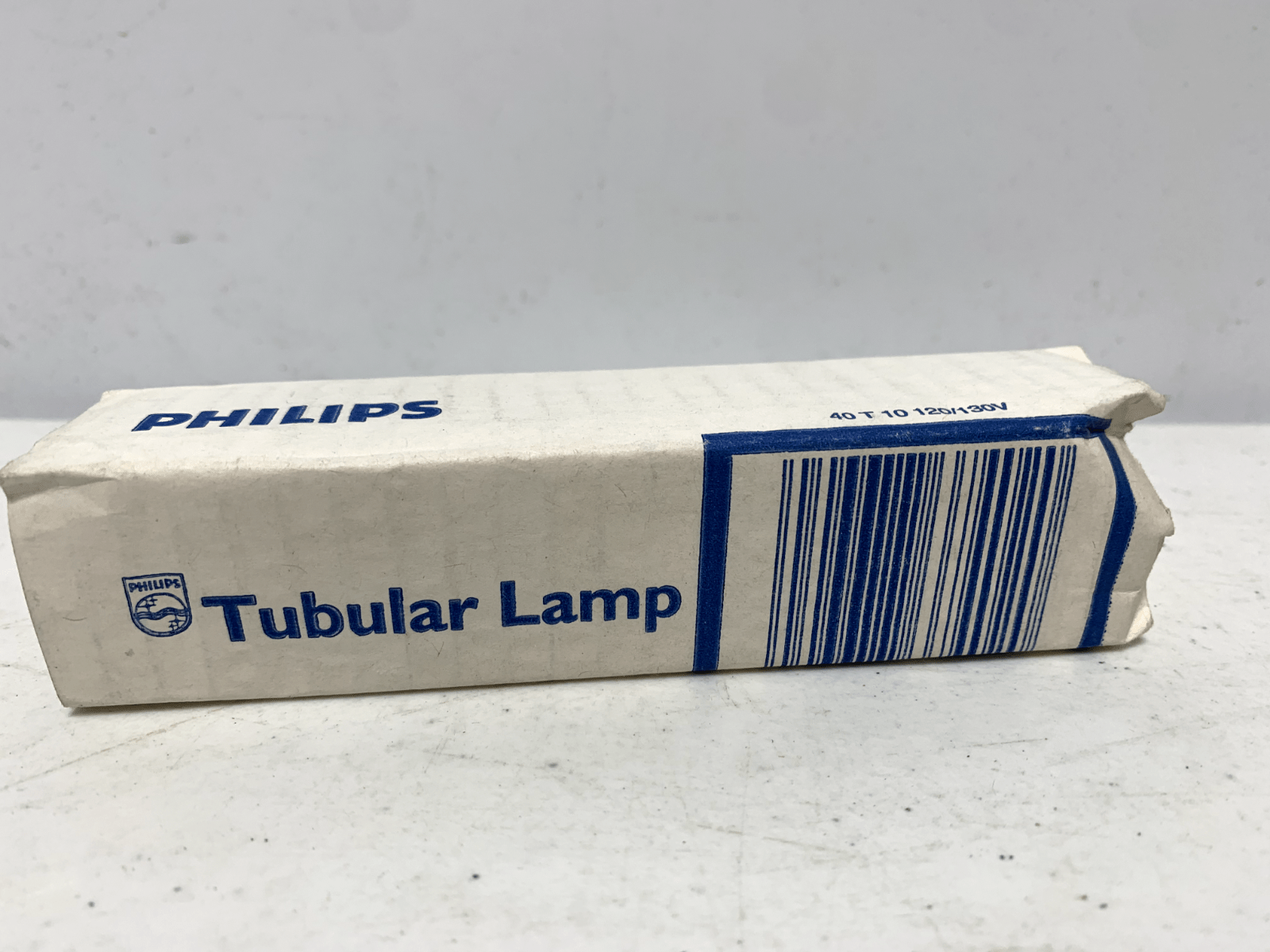 Philips 40W T10 Medium Base 120/130V Tubular Clear Light Bulb (lot of 12) - Chase Surplus