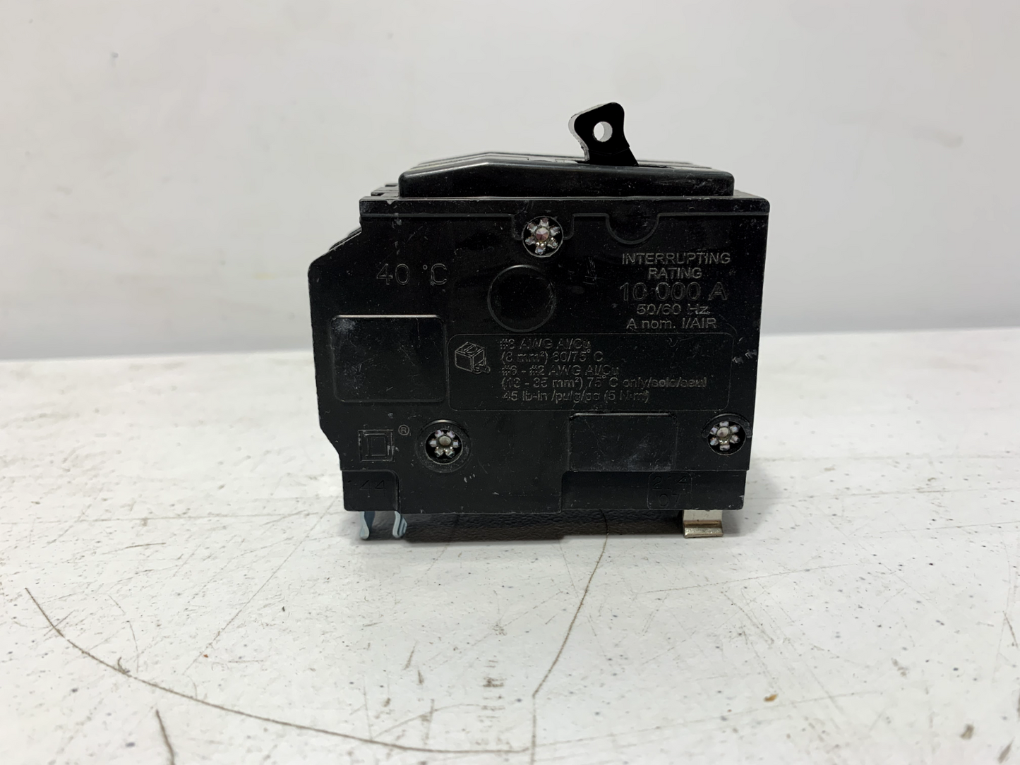 Square D QO260 Circuit Breaker 60 Amp 2 Pole 120/240 VAC 10kA