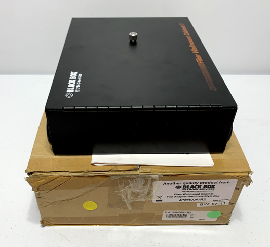 Black Box JPM400A-R2 Fiber Wallmount Cabinet 2 Adapter