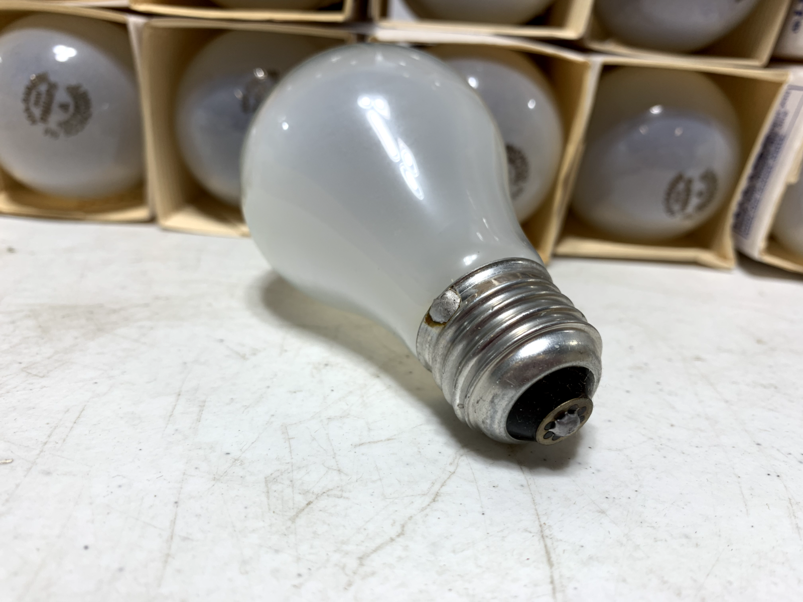 Philips 40A-34A-EW Econ-O-Watt Frosted Bulb 30W 120V pk of 2 (lot of 22) - Chase Surplus