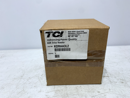 TCI KDRAA3L2 KDR Drive Reactor 480V 7.6A 3-Phase