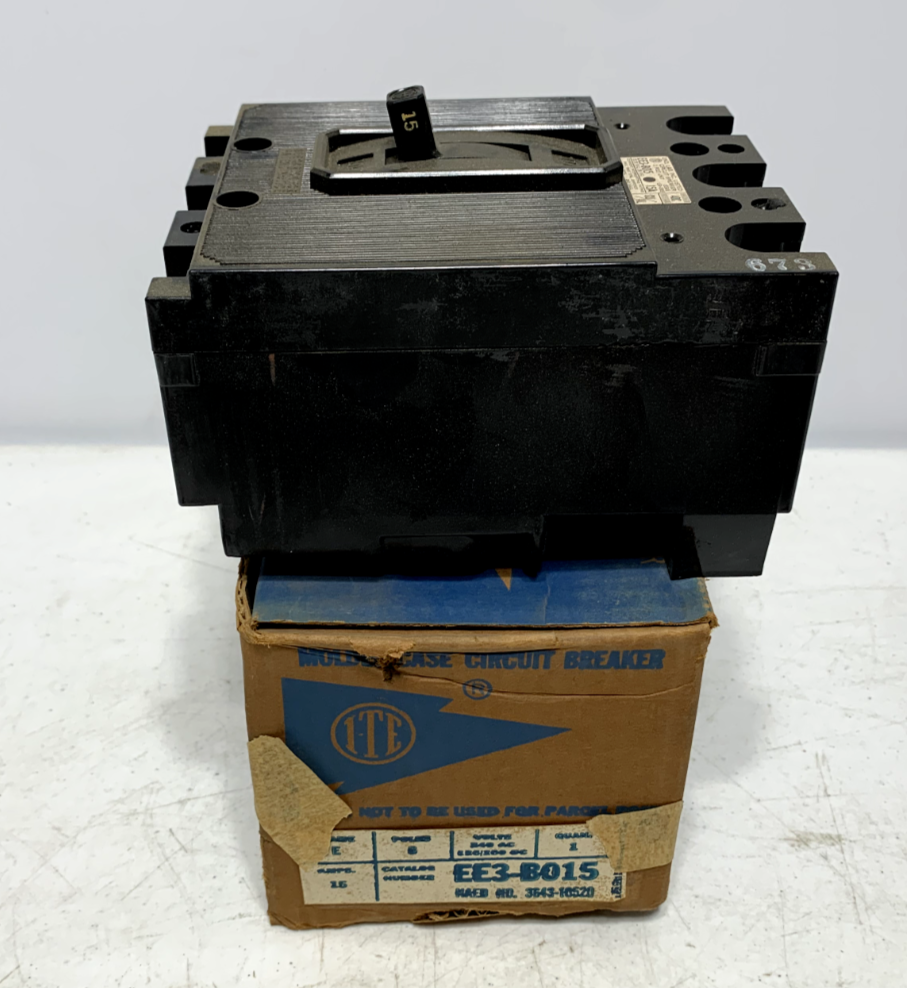 Siemens EE3-B015 Circuit Breaker 3 Pole 15 Amp 240V