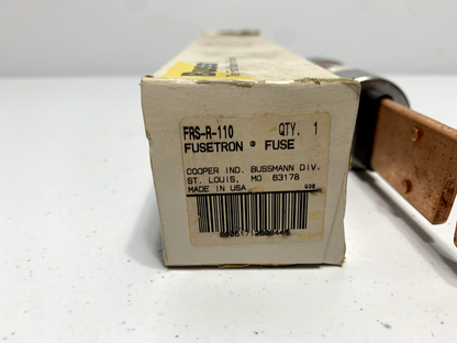 Cooper Bussmann FRS-R-110 Fusetron Dual Element Class RK5 Time Delay Fuse 110A